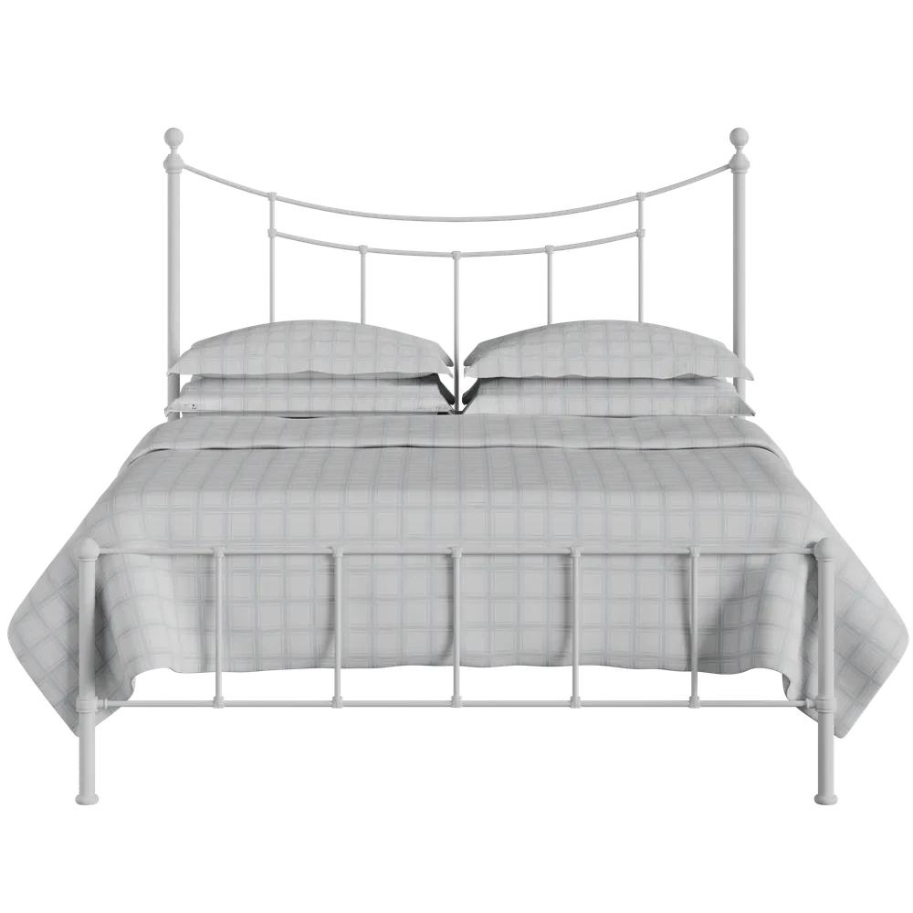 Islington Cast Iron Bed Frame Islington Cast Iron Bed Frame -The Bed Rooms Shop Islington Cast Iron Frame Satin White
