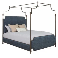 Kenton Upholstered Four Poster Bed -The Bed Rooms Shop Kenton1