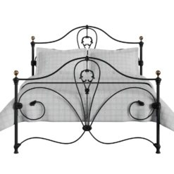 Melbourne Cast Iron Bed Frame -The Bed Rooms Shop Melbourne Cast Iron Frame Satin Black 6cd150df ff44 45e9 9840 b473f4e714e8