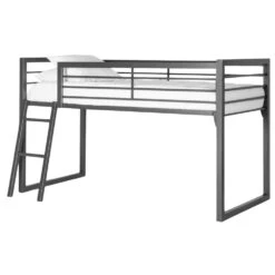 Nash Metal Cabin Bed -The Bed Rooms Shop NashCabinBedw TimberTread