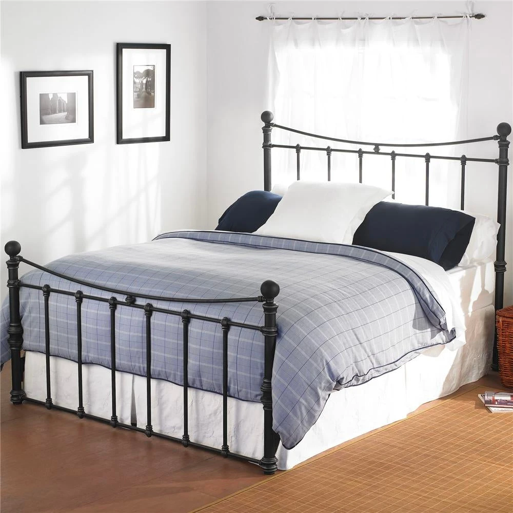 Quati Cast Iron Bed Frame Quati Cast Iron Bed Frame -The Bed Rooms Shop QuatiIronMetalBedFrame 2