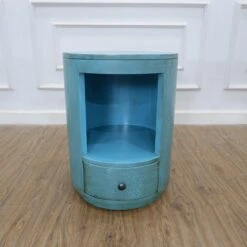 Turquoise Bedside Table