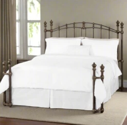 Campbell Cast Iron Bed Frame With Return Posts