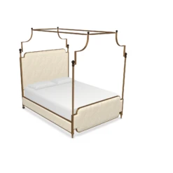 Kenton Upholstered Four Poster Bed -The Bed Rooms Shop Screenshot2024 07 17at12.31.21PM