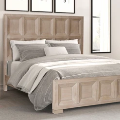 Hayley Wood Bed Frame