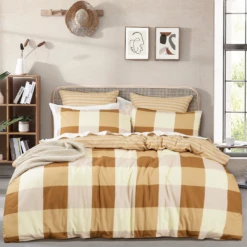Berlin Checks Quilt Cover Set