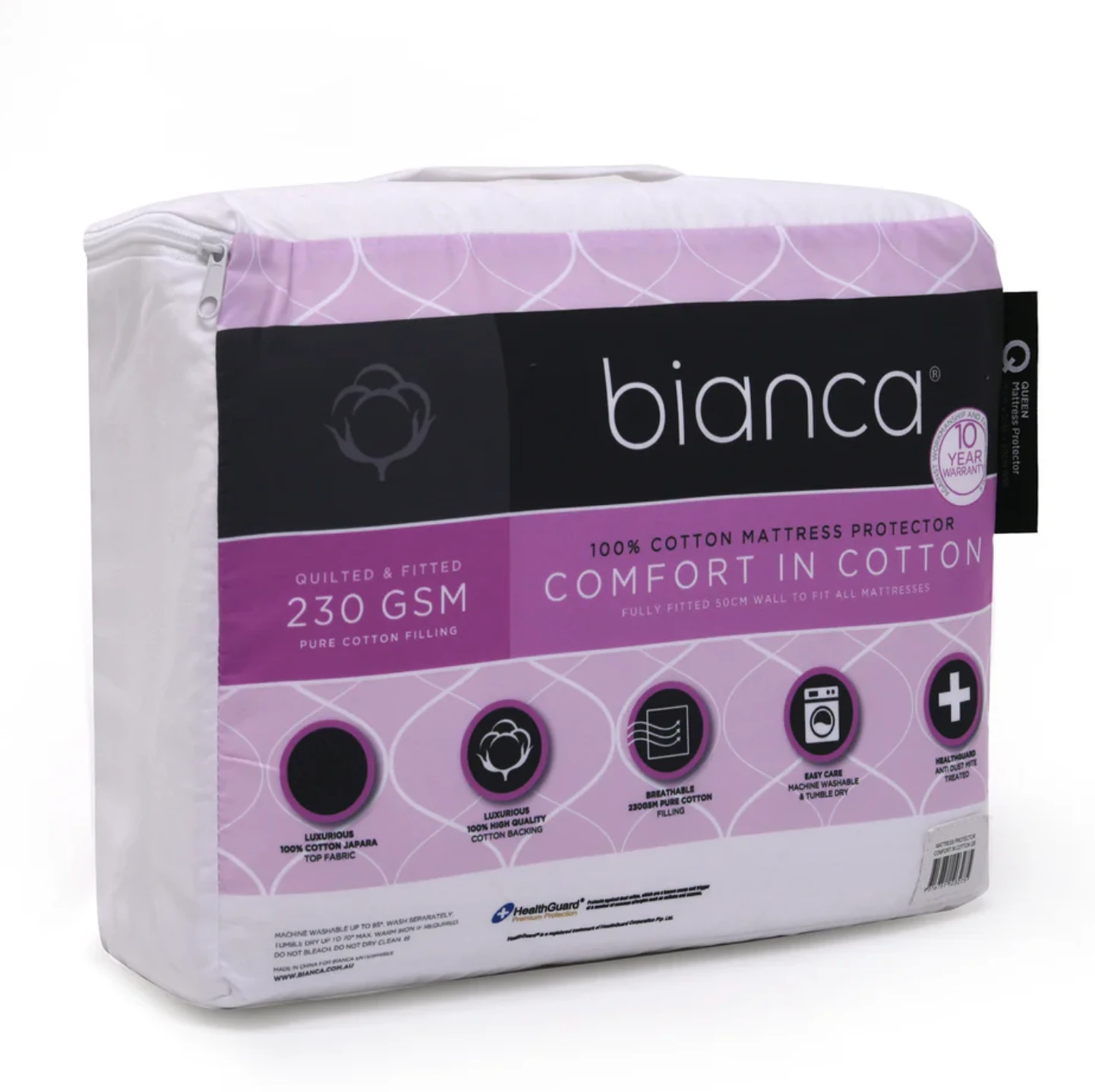 Comfort In Cotton Mattress Protector Bianca Comfort In Cotton Mattress Protector -The Bed Rooms Shop Screenshot2025 05 28at16.31.37