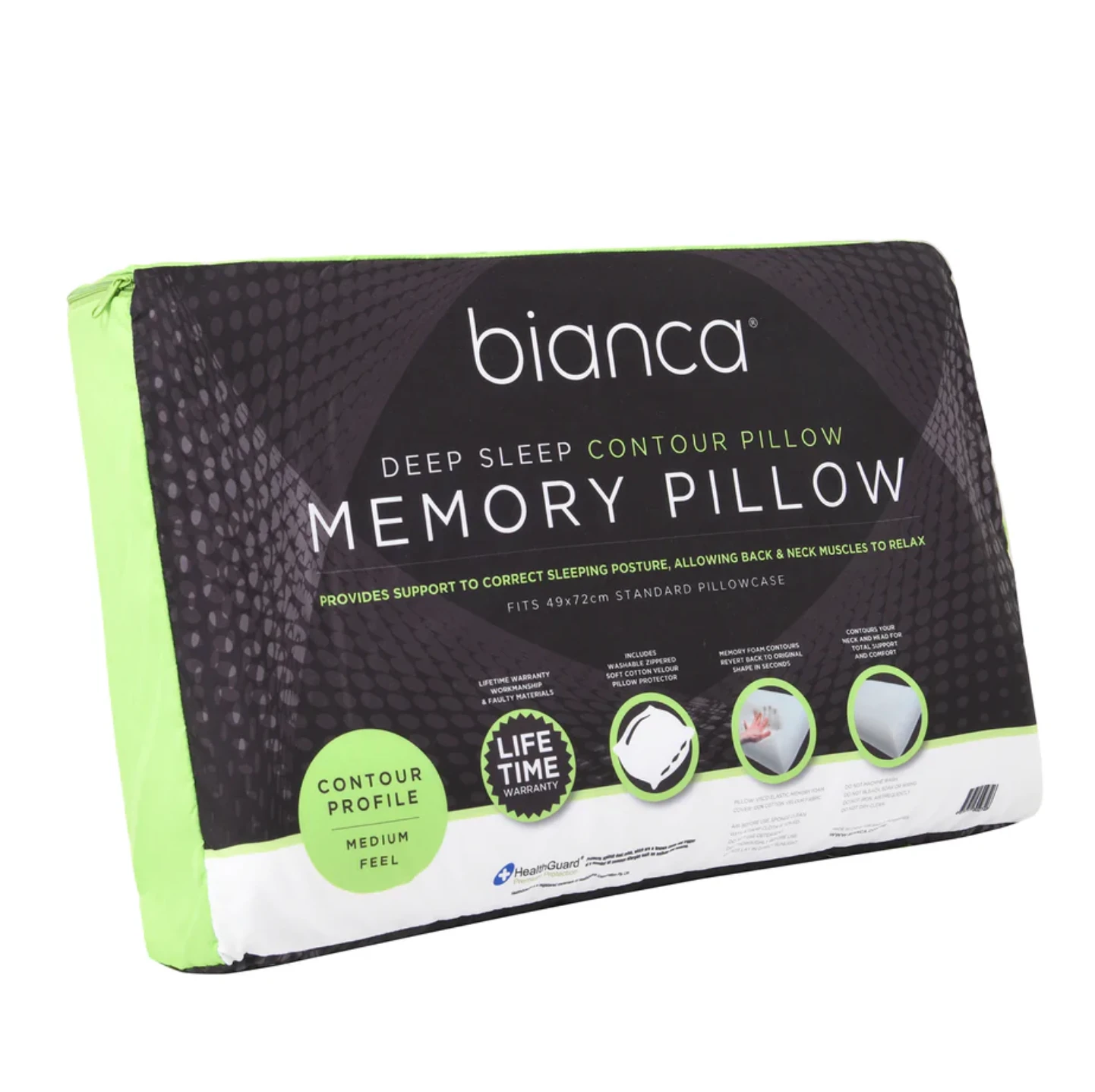 Deep Sleep Contour Memory Foam Pillow Bianca Deep Sleep Contour Memory Foam Pillow -The Bed Rooms Shop Screenshot2025 05 28at16.34.17