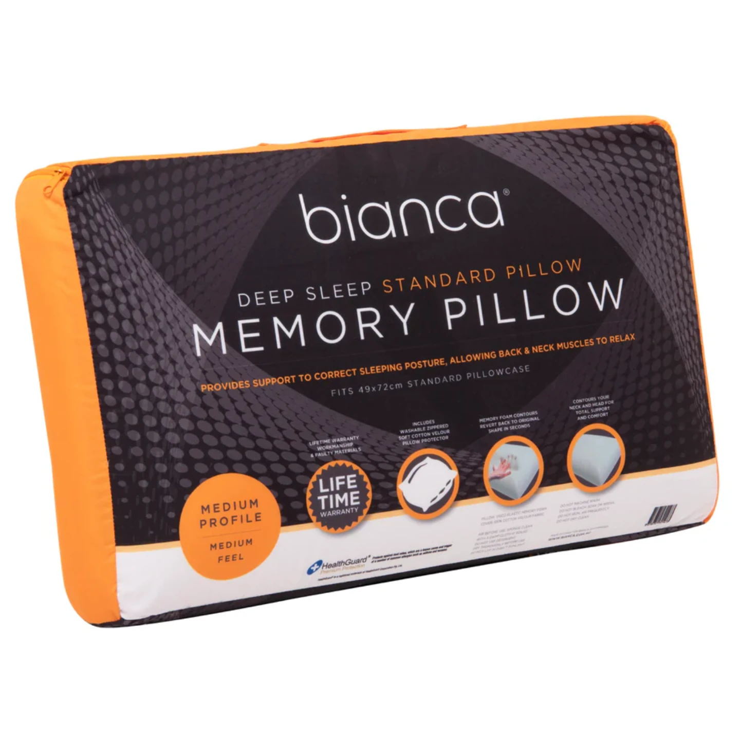 Deep Sleep Medium Profile Memory Foam Pillow Bianca Deep Sleep Medium Profile Memory Foam Pillow -The Bed Rooms Shop Screenshot2025 05 28at16.34.24