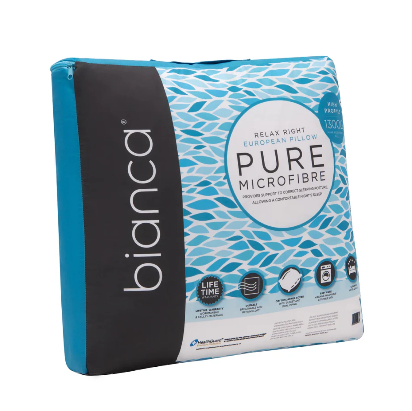 Relax Right Pure Microfibre European Size Pillow Bianca Relax Right Pure Microfibre European Size Pillow -The Bed Rooms Shop Screenshot2025 05 28at16.34.42