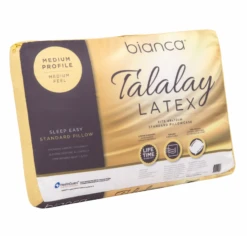 Bianca Sleep Easy Medium Profile Talalay Latex Pillow