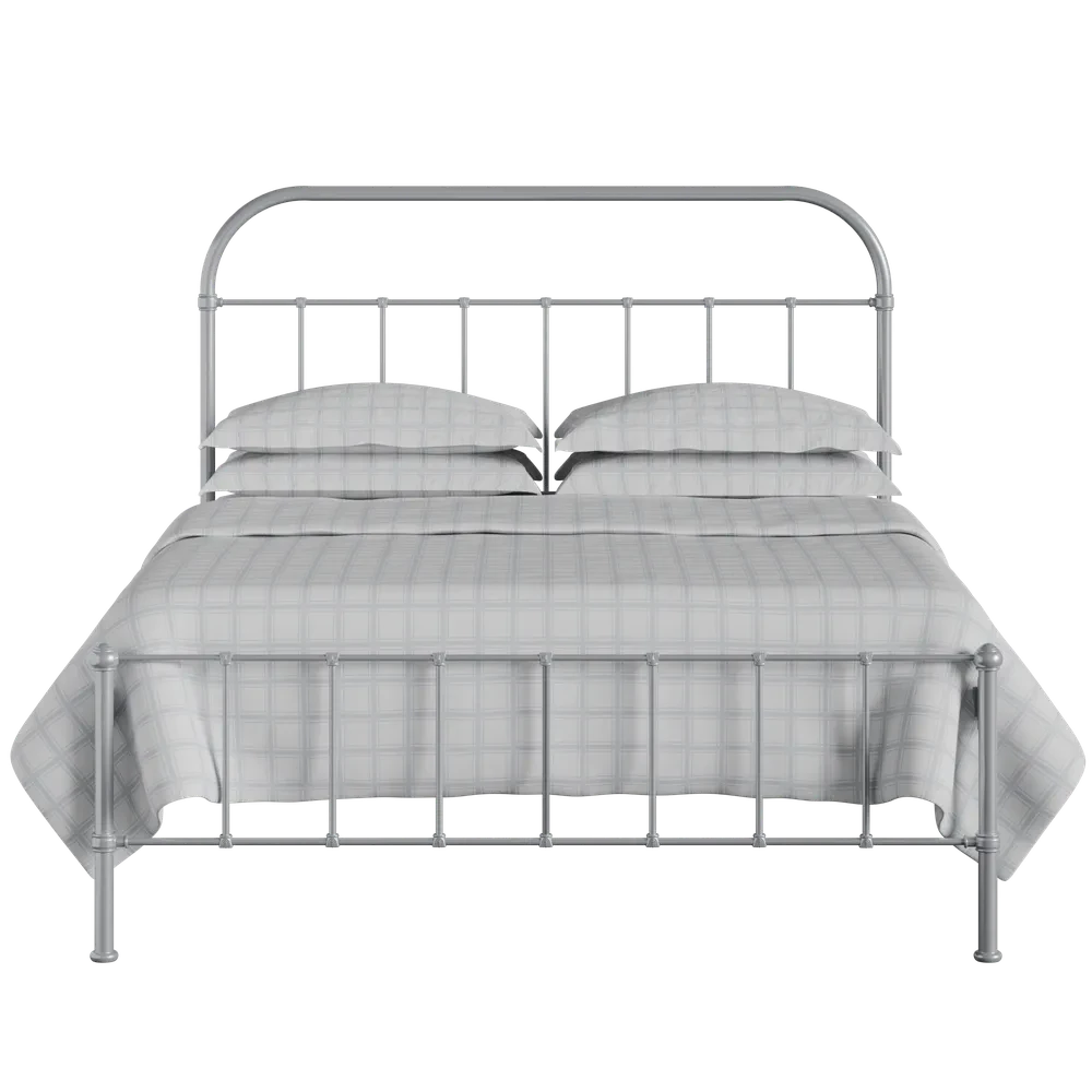 Somerset Cast Iron Bed Frame Somerset Cast Iron Bed Frame -The Bed Rooms Shop Somerset Glossy Silver