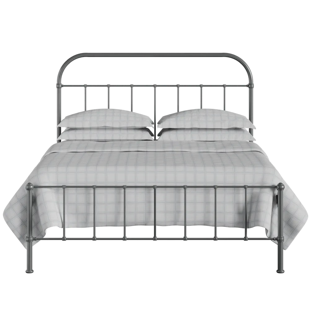 Somerset Cast Iron Bed Frame Somerset Cast Iron Bed Frame -The Bed Rooms Shop Somerset Pewter