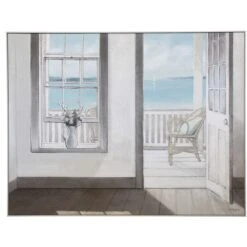 Summer Breeze Watercolour Print On Canvas