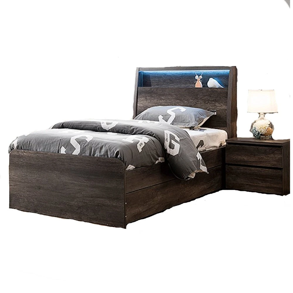 Everest Wood Bed Frame Everest Wood Bed Frame -The Bed Rooms Shop Summit2