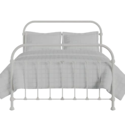 Tamworth Cast Iron Bed Frame -The Bed Rooms Shop Tamworth Cast Iron Frame Glossy Ivory