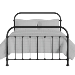 Tamworth Cast Iron Bed Frame -The Bed Rooms Shop Tamworth Cast Iron Frame Satin Black bb74f895 3b83 4b70 a610 8dc49af63879