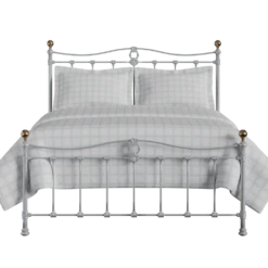 Tully Cast Iron Bed Frame With Low Foot 4 Tully Cast Iron Bed Frame With Low Foot -The Bed Rooms Shop Tully Cast Iron Frame Low Foot Glossy Silver b6c010a2 0d2f 4c08 807f 305d90483764