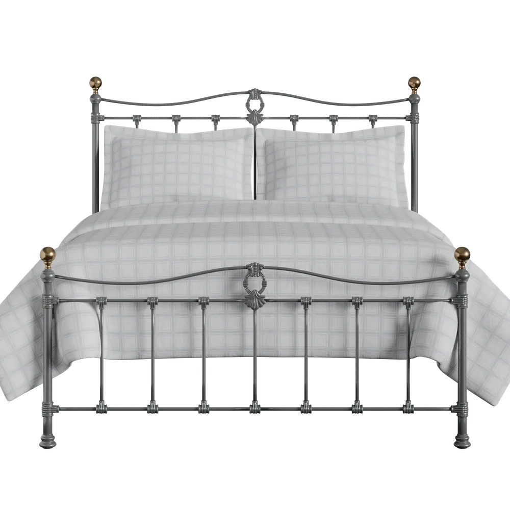 Tully Cast Iron Bed Frame with Low Foot Tully Cast Iron Bed Frame With Low Foot -The Bed Rooms Shop Tully Cast Iron Frame Low Foot Pewter e18bd5f9 0dbf 40bc aa8b 1135c3f3b8cf