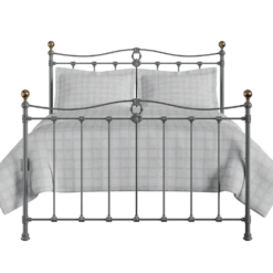 Tully Cast Iron Bed Frame 6 Tully Cast Iron Bed Frame -The Bed Rooms Shop Tully Cast Iron Frame Pewter 64d9101e 1251 4ccd a2ca 3846dc30fe6c