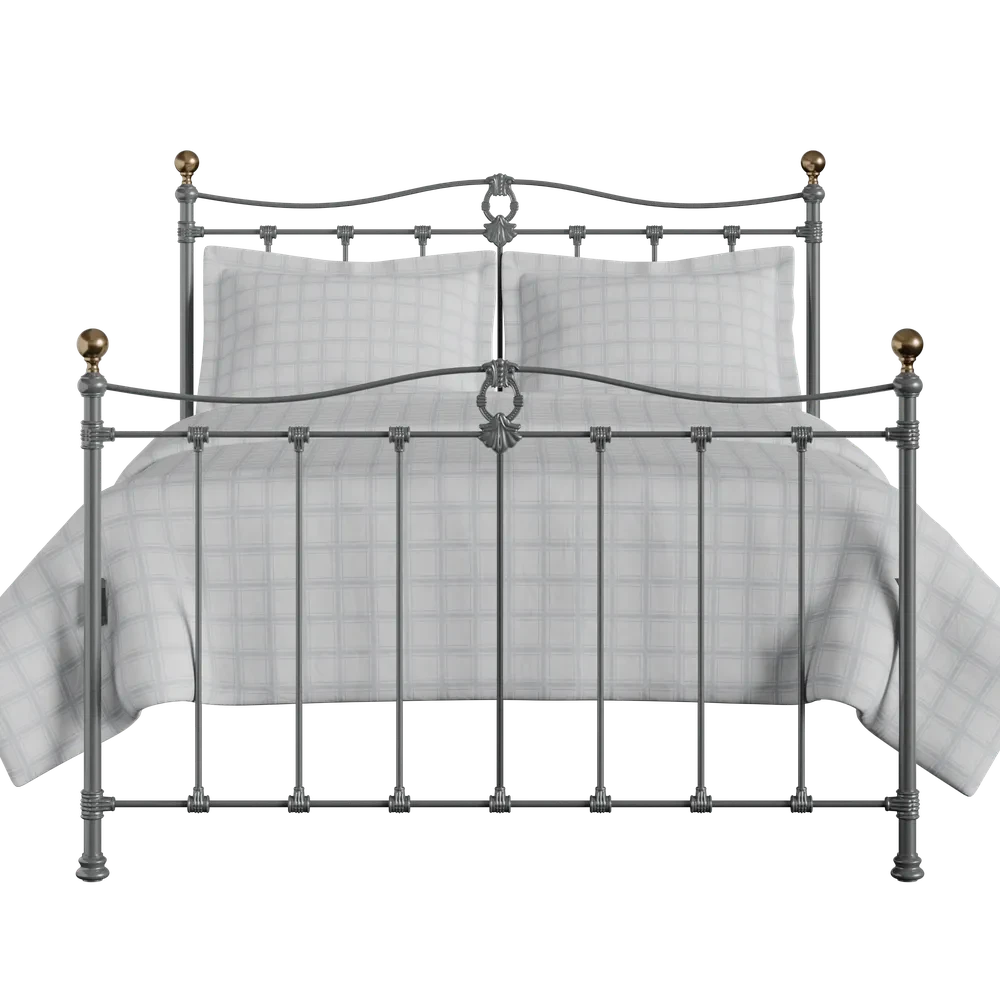 Tully Cast Iron Bed Frame Tully Cast Iron Bed Frame -The Bed Rooms Shop Tully Cast Iron Frame Pewter 64d9101e 1251 4ccd a2ca 3846dc30fe6c