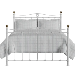 Tully Cast Iron Bed Frame 8 Tully Cast Iron Bed Frame -The Bed Rooms Shop Tully Cast Iron Frame Satin White