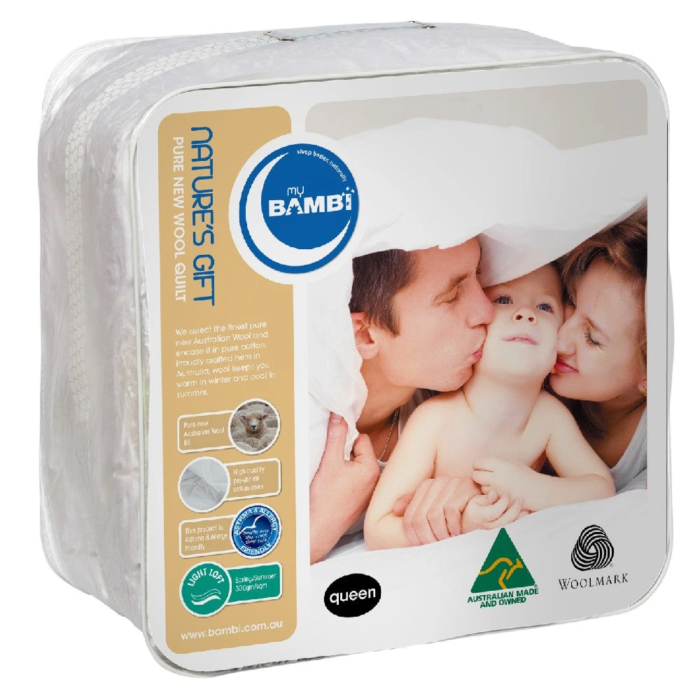 Nature's Gift Wool Quilt Nature's Gift Wool Quilt -The Bed Rooms Shop Untitled 3