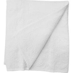 White Vintage Style Bedspread