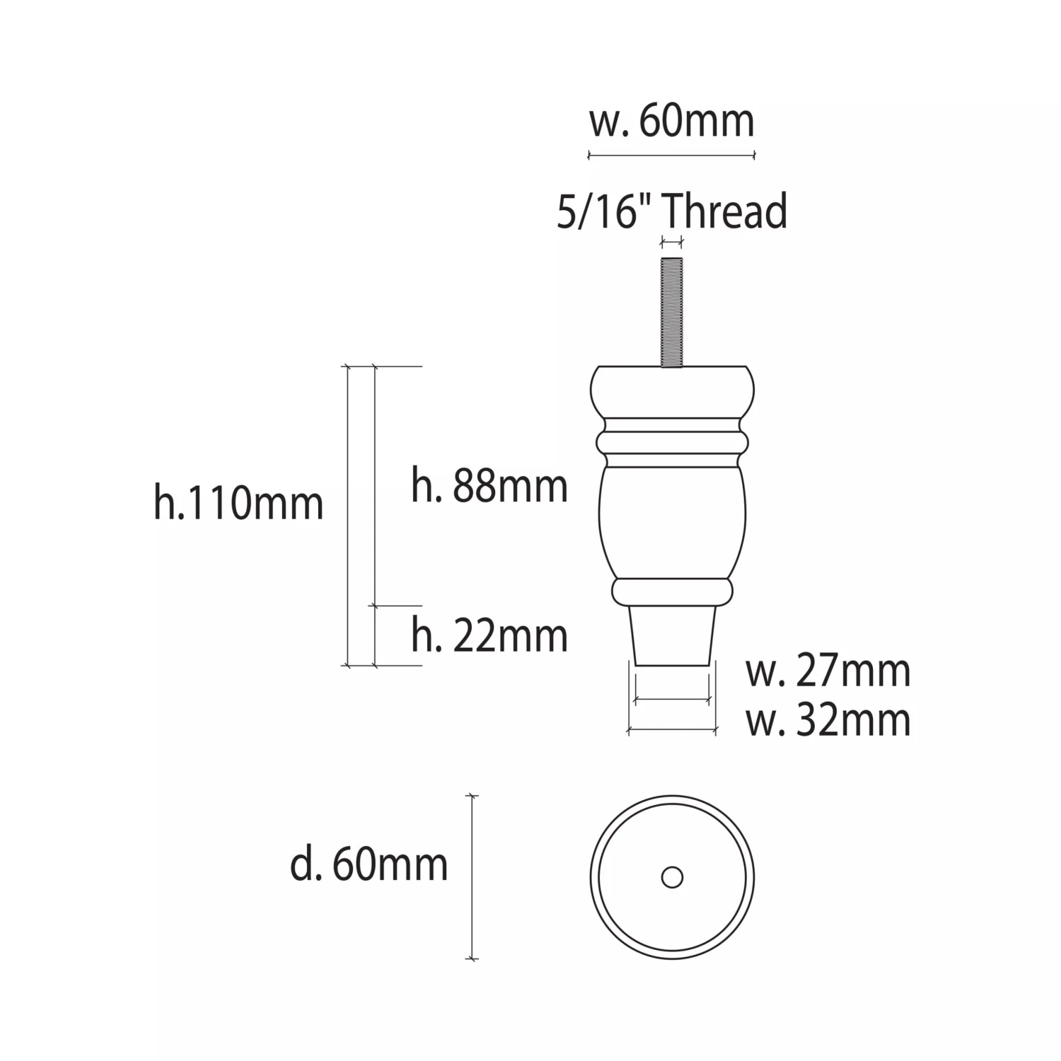 Furniture Leg Mahogany Timber Winchester Furniture Leg Mahogany Timber Winchester -The Bed Rooms Shop WinchesterTimberLeg scaled