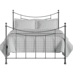 Winton Cast Iron Bed Frame -The Bed Rooms Shop Winton Cast Iron Frame Pewter 7b97df54 2772 4032 bb82 b8e4b615f3c1
