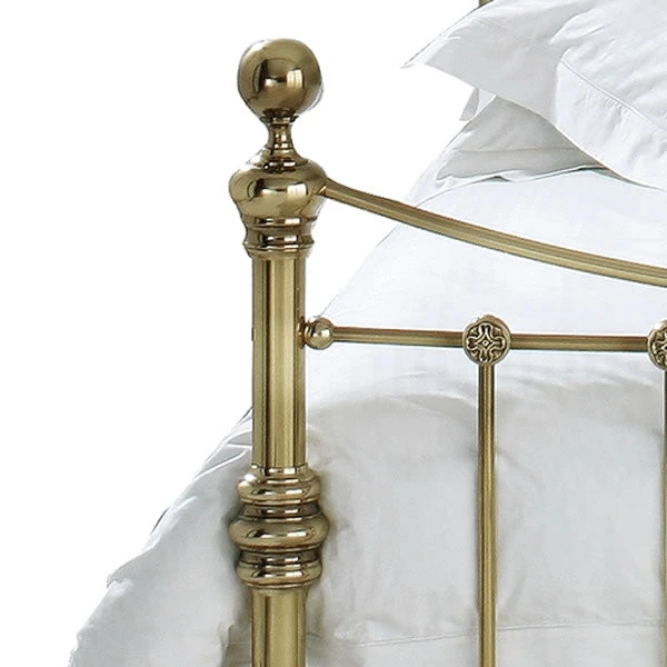 Arrino Brass Bed Frame - Low Foot Arrino Brass Bed Frame - Low Foot -The Bed Rooms Shop arran brass bed casting 1