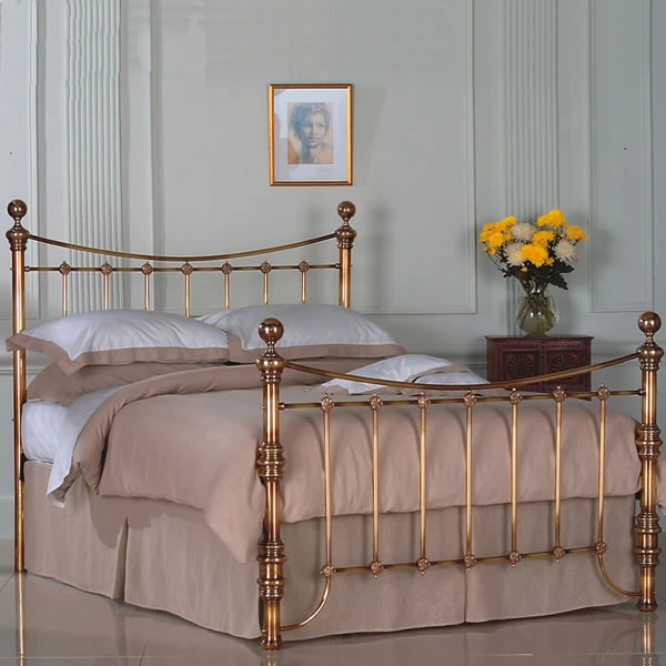 Arrino Brass Bed Frame Arrino Brass Bed Frame -The Bed Rooms Shop arrino brass bed 600 2