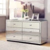 Boulevard Dressing Table - Silver