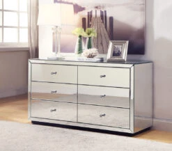 Boulevard Dressing Table - Silver