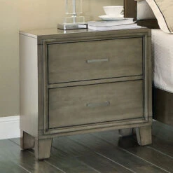 Enrico Bedside Table - Grey
