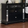Azha Bedside Table - Black