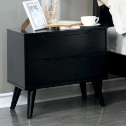 Lennart Bedside Table - Black