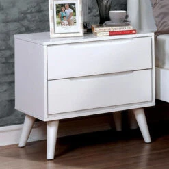 Lennart Bedside Table - White