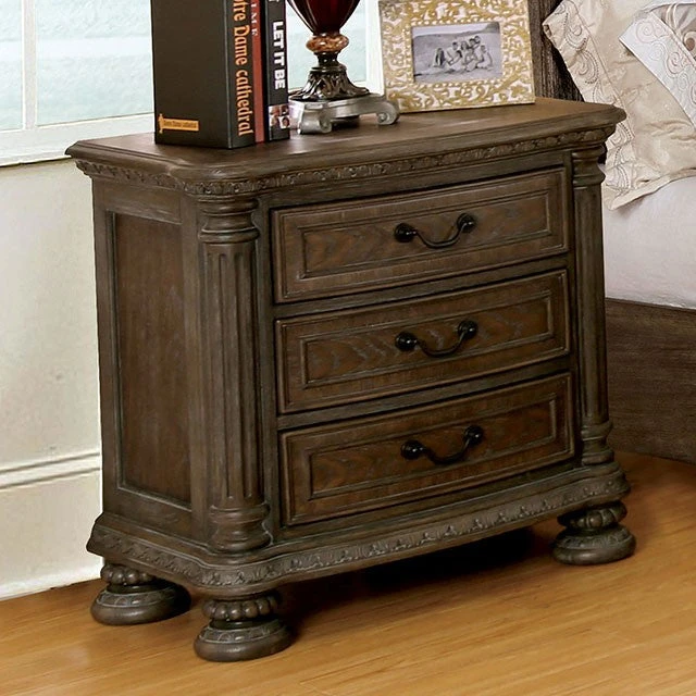 Persephone Bedside Table Persephone Bedside Table -The Bed Rooms Shop cm7661n z
