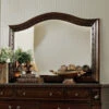 Fort Worth Mirror - Dark Cherry