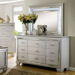 Bellanova Dressing Table - Silver