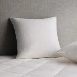 Deluxe Feather & Down Pillow -The Bed Rooms Shop deluxe feather down pillow white 3