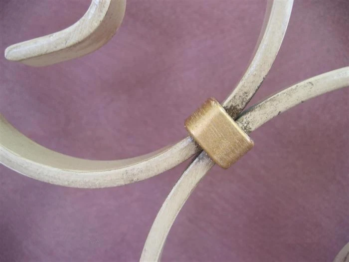 Angelica Metal Bed Frame Angelica Metal Bed Frame -The Bed Rooms Shop distressed ivory gold highlight 4 2 1 1800x1800 e282db97 2a14 443a 9403 300fcafb5731