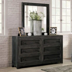 Oakridge Dressing Table - Charcoal