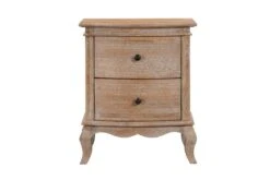 Milles Wood Bedside Table