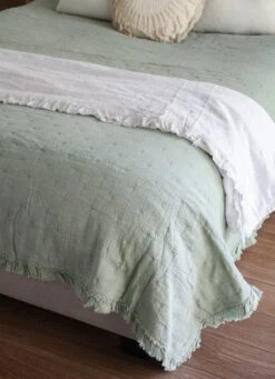 Washed Sage Bedspread