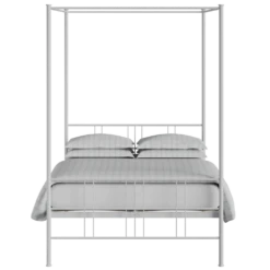 Toukley Four Poster Bed Frame 3 Toukley Four Poster Bed Frame -The Bed Rooms Shop satinwhite