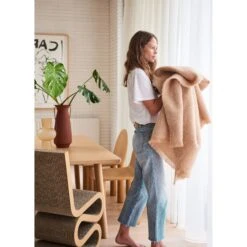 Alpaca Throw Blanket