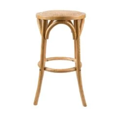Rattan Kitchen Stool Natural