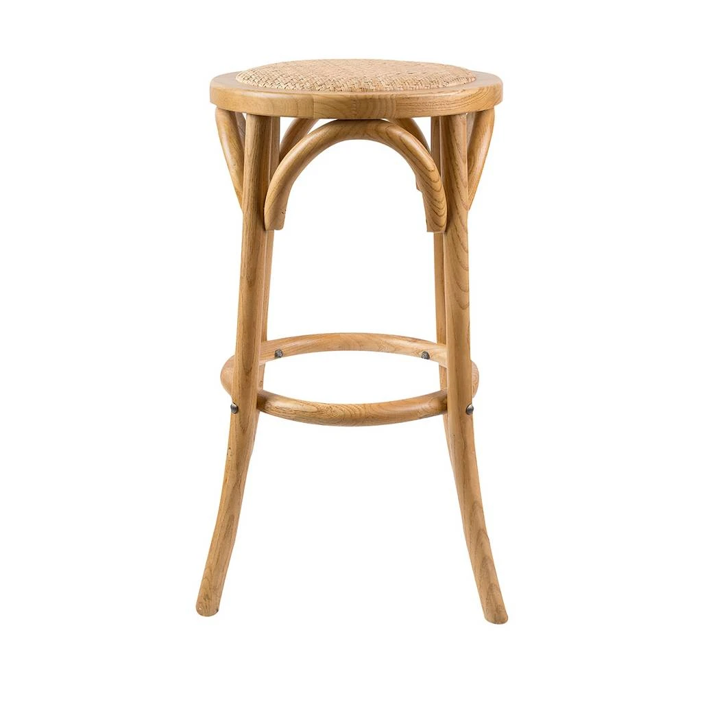 Rattan Kitchen Stool Natural Rattan Kitchen Stool Natural -The Bed Rooms Shop vod cafe 21 1